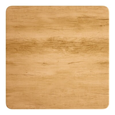 #ad 36#x27;#x27; Square Restaurant Table Top with Maple Laminate Top Finish