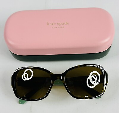 #ad Kate Spade New York Sunglasses Ayleen Polarized Hello Sunshine Tortoise Jade