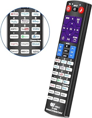 #ad UTV 1803 Universal Replacement Remote Control Use For Almost All Roku TV