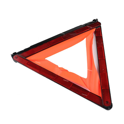 #ad Warning Triangle Foldable Reflector Road Emergency Warning Car Safety Sign