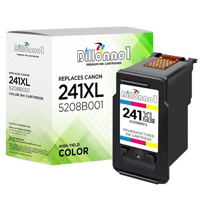 #ad Replacement CL 241 XL Color Cartridge for Canon PIXMA MG3620 MG4120 MG4220 MX372