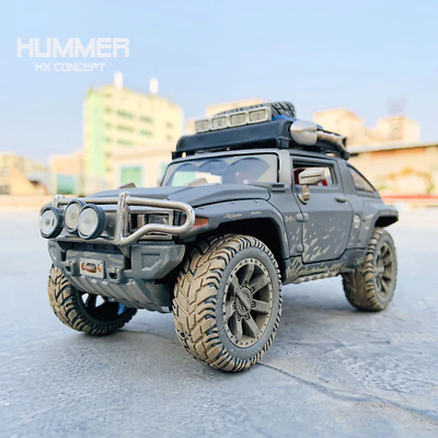 #ad MAISTO 1:24 HUMMER HX Concept Simulation Alloy Car Model Decoration Collection