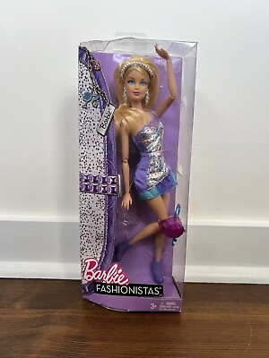 #ad Mattel 2011 Barbie Fashionistas Articulated Doll N4844 W3898 New
