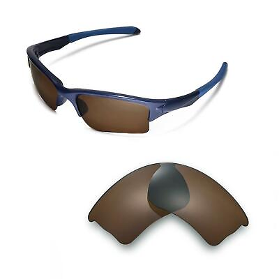 #ad New Walleva Polarized Brown Lenses For Oakley Quarter Jacket Sunglasses