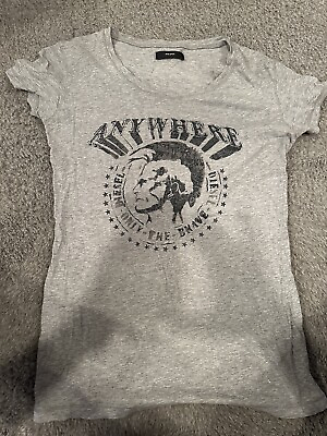 #ad Vintage Women#x27;s Diesel Fitted Tshirt $25.00