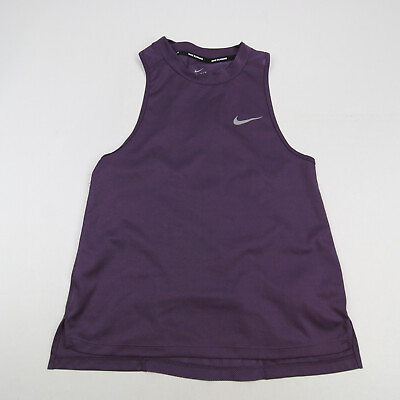 #ad Nike Dri Fit Sleeveless Shirt Women#x27;s Purple Used