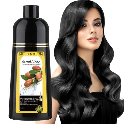 #ad All Natural Instant Hair Dye Color Shampoo With Argan Oil 5 colors to choose.