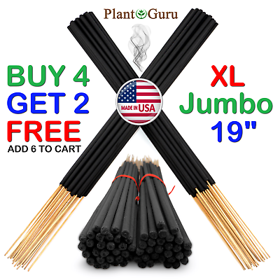 #ad 30 Jumbo Incense Sticks 19 inch Long Bulk Wholesale 19quot; Hand Dipped Variety Lot