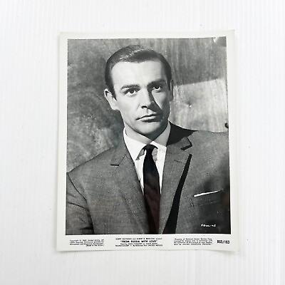 #ad Vintage 1965 From Russia With Love Sean Connery James Bond Lobby Card