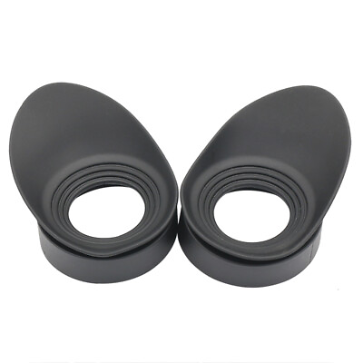 #ad 2pcs Binoculars Rubber Eye Cups Guards Inner Size 40mm for Telescopes Microscope