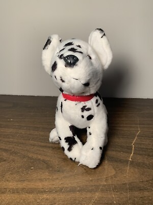 #ad Gund Dalmatian #046245 Puppy Dog Spotted Plush Stuffed Animal GUND Stuffed Dog