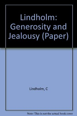 #ad GENEROSITY AND JEALOUSY: THE SWAT PUKHTUN OF NORTHERN By Charles Lindholm *Mint*