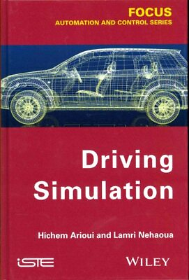 #ad Driving Simulation Hardcover by Arioui Hichem; Nehaoua Lamri Like New Use...
