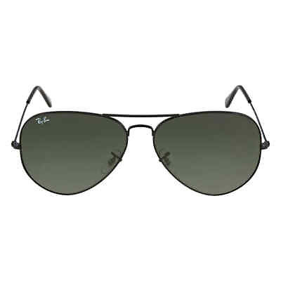 #ad Ray Ban Aviator Large Metal II Green Unisex Sunglasses RB3026 L2821 62