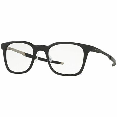 #ad Oakley Steel Line R Men#x27;s Eyeglasses Satin Black w Demo Lens OX8103 01