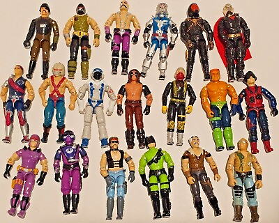 #ad Lot of G.I. Joe ARAH Cobra Villains Collection Action Figures YOU PICK