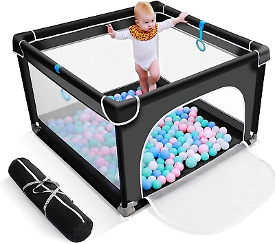 #ad JOYLIFE Baby Play Yard Portable Playpen for BabiesIndoors amp; Outdoors Baby Gates