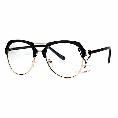#ad Vintage Retro Fashion Clear Lens Glasses Womens Designer Style Eyewear