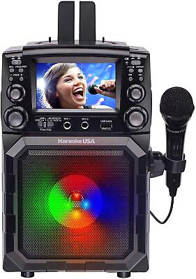 #ad Karaoke USA Portable CDG MP3G Karaoke Player GQ450