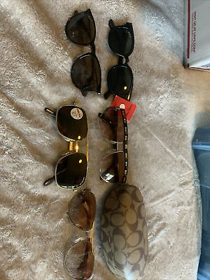#ad Coach HC7003 L012 Kristina 9014 13 Gold Olive Sunglasses 59mm Tortoise amp; Others