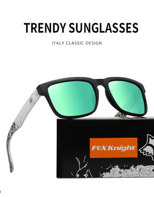 #ad Fox Knight New Polarized Sunglasses Outdoor Cycling Fishing Fox Glasses FK981