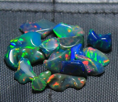 #ad opal rough black opal raw 10 crt lot black opal raw rough crystal healing rough