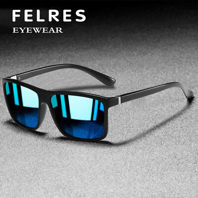 #ad Men Women Polarized Sport Sunglasses Outdoor Driving Fishing Square Glasses