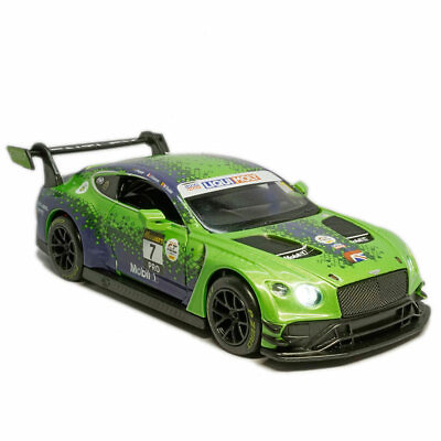 #ad 1:32 Bentley GT3 Blancpain Racing Car #7 Model Diecast Vehicle Collection Gift