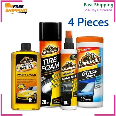#ad Armor All Complete Car Cleaning Car Care Kit 4 Pieces