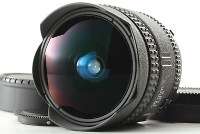 #ad EXC5 NIKON AF Fisheye NIKKOR 16mm f 2.8 D Wide Angle Lens Camera Japan #1415