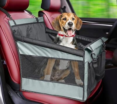 #ad Dog Car Seat for Medium Large Dogs Pet Car Seat with Safety Belt and Breatha...
