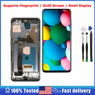 #ad OLED Replace For Samsung Galaxy S20 Ultra 5G G988 LCD Display Touch Screen Frame