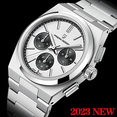 #ad Men#x27;s Sport Quartz Watches Sapphire Stainless Steel Waterproof