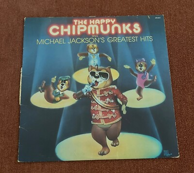 #ad The Happy Chipmunks Sing Michael Jacksons Greatest Hits Vinyl 1984 LP VG