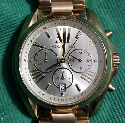 #ad Michael Kors MK5605 Chronograph date Watch