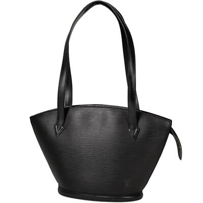 #ad Louis Vuitton Saint Jacques tote bag epi Noir M52272 #BS430