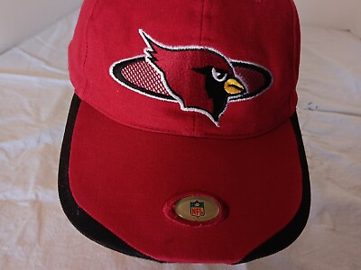 #ad Vintage NFL Pro Line Authentic Logo 7 Hook And LOOP Cardnal Hat.