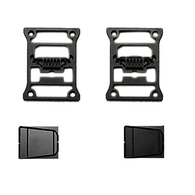 #ad GPM R C Accessories Taillight Cover Style B Black : SCX10 III Jeep Wrangler