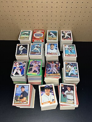 #ad Huge Lot Of 1000s Of Mostly 90s Baseball Cards 14lbs