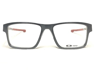 #ad NEW Oakley Chamfer 2 OX8040 0554 Mens Black amp; Red Eyeglasses Frames 54 17 140