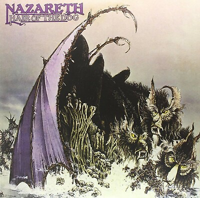 #ad NAZARETH Hair of the Dog BANNER HUGE 4X4 Ft Fabric Poster Tapestry Flag art