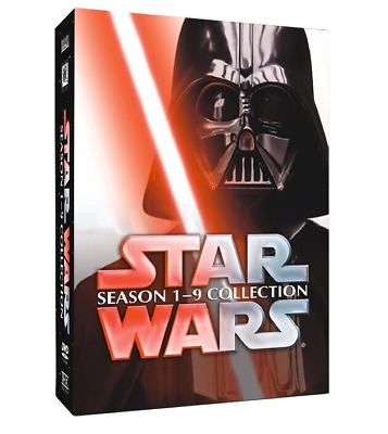 #ad Star Wars Season 1 9 DVD 15 Disc Complete Collection Saga Movie Episodes New US