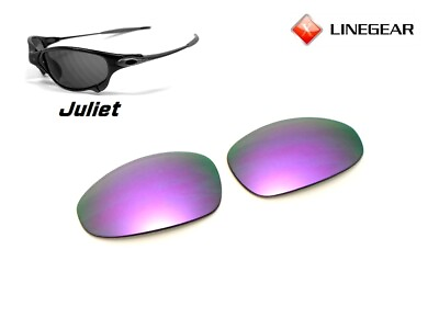 #ad LINEGEAR Violet Non Polarized Lens for Oakley Juliet JU VI