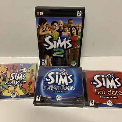 #ad Sims 2 House Party Making’ Magic Hot Date Expansion Pack
