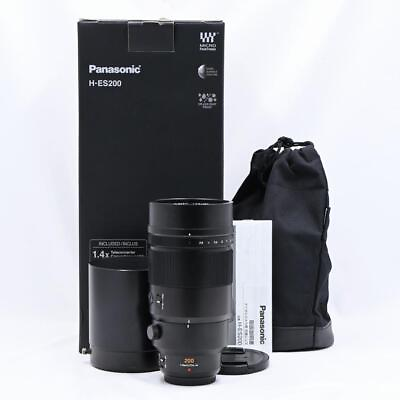 #ad P PANASONIC Leica DG ELMARIT 200mm F2.8 POWER No teleconverter Excellent $1206.00