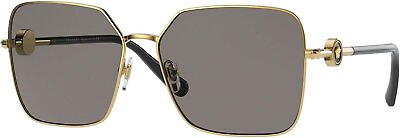 #ad Versace 0E2227 100287 59mm Gold Dark Grey Women#x27;s Sunglasses