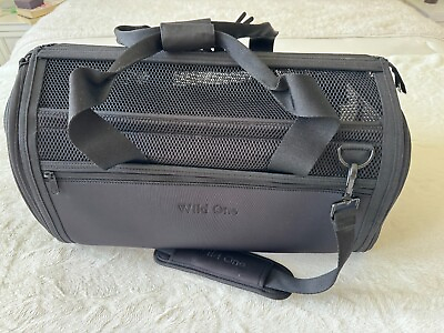 #ad Wild One Pet Travel Carrier For Dogs up to 16 lbs Black 17.5quot; X 11quot; X 10quot;