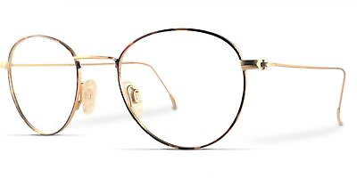 #ad Vintage 90#x27;s Neostyle College 10 356 Matte Tort Gold Germany Eyeglasses Rx Avail