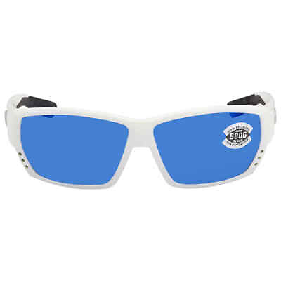 #ad Costa Del Mar TUNA ALLEY Blue Mirror Polarized Glass Men#x27;s Sunglasses TA 25