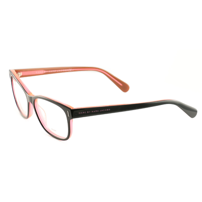#ad Marc by Marc Jacobs Women#x27;s Eyeglasses 611 7ZU Black Orange 53 15 145 Rectangle